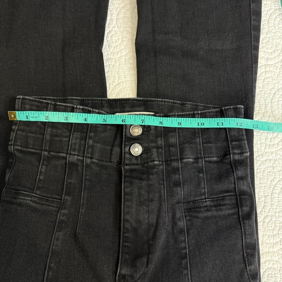 We The Free Charcoal Wide Leg Jeans size 25 - Picture 8 of 13